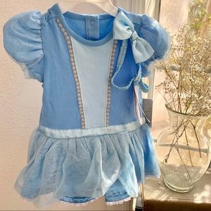 Disney Cinderella baby costume dress bow